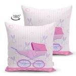 - Suet-K-4546-1 - Realhomes  Realhomes Çift Taraflı Özel Tasarımlı Dijital Baskılı Çocuk Odası Süet Yastık Kırlent Kılıfı Realhomes