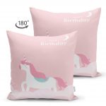 - Suet-K-4547-1 - Realhomes Realhomes Çift Taraflı Özel Tasarımlı Dijital Baskılı Çocuk Odası Süet Yastık Kırlent Kılıfı Realhomes