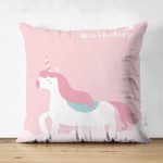 - Suet-K-4547 - Realhomes Realhomes Çift Taraflı Özel Tasarımlı Dijital Baskılı Çocuk Odası Süet Yastık Kırlent Kılıfı Realhomes