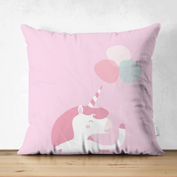 - Suet-K-4552p - Realhomes  Realhomes Çift Taraflı Özel Tasarımlı Dijital Baskılı Çocuk Odası Süet Yastık Kırlent Kılıfı Realhomes