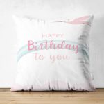 Realhomes Çift Taraflı Özel Tasarımlı Dijital Baskılı Çocuk Odası Süet Yastık Kırlent Kılıfı Realhomes