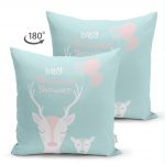 - Suet-K-4576-1 - Realhomes Realhomes Çift Taraflı Özel Tasarımlı Dijital Baskılı Çocuk Odası Süet Yastık Kırlent Kılıfı Realhomes