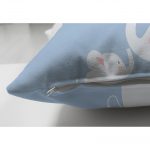 - Suet-K-4600-2 - Realhomes Realhomes Çift Taraflı Özel Tasarımlı Dijital Baskılı Çocuk Odası Süet Yastık Kırlent Kılıfı Realhomes