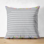 - Suet-K-4604 - Realhomes Realhomes Çift Taraflı Özel Tasarımlı Dijital Baskılı Çocuk Odası Süet Yastık Kırlent Kılıfı Realhomes