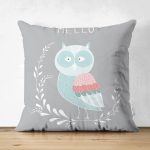 - Suet-K-4609 - Realhomes Realhomes Çift Taraflı Özel Tasarımlı Dijital Baskılı Çocuk Odası Süet Yastık Kırlent Kılıfı Realhomes