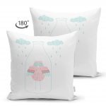 - Suet-K-4615-1 - Realhomes Realhomes Çift Taraflı Özel Tasarımlı Dijital Baskılı Çocuk Odası Süet Yastık Kırlent Kılıfı Realhomes