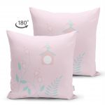 - Suet-K-4619-1 - Realhomes Realhomes Çift Taraflı Özel Tasarımlı Dijital Baskılı Çocuk Odası Süet Yastık Kırlent Kılıfı Realhomes