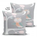 - Suet-K-4628-1 - Realhomes Realhomes Çift Taraflı Özel Tasarımlı Dijital Baskılı Çocuk Odası Süet Yastık Kırlent Kılıfı Realhomes