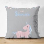 - Suet-K-4633 - Realhomes Realhomes Çift Taraflı Özel Tasarımlı Dijital Baskılı Çocuk Odası Süet Yastık Kırlent Kılıfı Realhomes