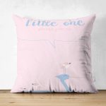 Realhomes Çift Taraflı Özel Tasarımlı Dijital Baskılı Çocuk Odası Süet Yastık Kırlent Kılıfı Realhomes