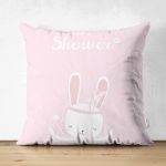 Realhomes Çift Taraflı Özel Tasarımlı Dijital Baskılı Çocuk Odası Süet Yastık Kırlent Kılıfı Realhomes