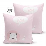 - Suet-K-4647-1 - Realhomes Realhomes Çift Taraflı Özel Tasarımlı Dijital Baskılı Çocuk Odası Süet Yastık Kırlent Kılıfı Realhomes