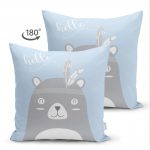 - Suet-K-4648m-1 - Realhomes Realhomes Çift Taraflı Özel Tasarımlı Dijital Baskılı Çocuk Odası Süet Yastık Kırlent Kılıfı Realhomes