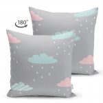 - Suet-K-4651-1 - Realhomes Realhomes Çift Taraflı Özel Tasarımlı Dijital Baskılı Çocuk Odası Süet Yastık Kırlent Kılıfı Realhomes