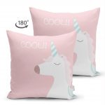 - Suet-K-4653-1 - Realhomes Realhomes Çift Taraflı Özel Tasarımlı Dijital Baskılı Çocuk Odası Süet Yastık Kırlent Kılıfı Realhomes