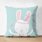 - Suet-K-4663 - Realhomes Realhomes Çift Taraflı Özel Tasarımlı Dijital Baskılı Çocuk Odası Süet Yastık Kırlent Kılıfı Realhomes