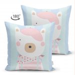 - Suet-K-4669m-1 - Realhomes Realhomes Çift Taraflı Özel Tasarımlı Dijital Baskılı Çocuk Odası Süet Yastık Kırlent Kılıfı Realhomes