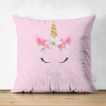 - Suet-K-4674p - Realhomes Realhomes Çift Taraflı Özel Tasarımlı Dijital Baskılı Çocuk Odası Süet Yastık Kırlent Kılıfı Realhomes