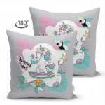 - Suet-K-4680-1 - Realhomes Realhomes Çift Taraflı Özel Tasarımlı Dijital Baskılı Çocuk Odası Süet Yastık Kırlent Kılıfı Realhomes