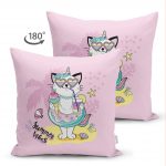 - Suet-K-4681p-1 - Realhomes Realhomes Çift Taraflı Özel Tasarımlı Dijital Baskılı Çocuk Odası Süet Yastık Kırlent Kılıfı Realhomes