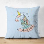 - Suet-K-4700 - Realhomes Realhomes Çift Taraflı Özel Tasarımlı Dijital Baskılı Çocuk Odası Süet Yastık Kırlent Kılıfı Realhomes