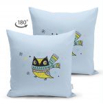 - Suet-K-4703-1 - Realhomes Realhomes Çift Taraflı Özel Tasarımlı Dijital Baskılı Çocuk Odası Süet Yastık Kırlent Kılıfı Realhomes