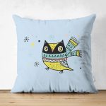 - Suet-K-4703 - Realhomes Realhomes Çift Taraflı Özel Tasarımlı Dijital Baskılı Çocuk Odası Süet Yastık Kırlent Kılıfı Realhomes