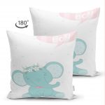 - Suet-K-4709b-1 - Realhomes Realhomes Çift Taraflı Özel Tasarımlı Dijital Baskılı Çocuk Odası Süet Yastık Kırlent Kılıfı Realhomes