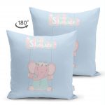 - Suet-K-4712-1 - Realhomes Realhomes Çift Taraflı Özel Tasarımlı Dijital Baskılı Çocuk Odası Süet Yastık Kırlent Kılıfı Realhomes