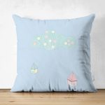 - Suet-K-4716 - Realhomes Realhomes Çift Taraflı Özel Tasarımlı Dijital Baskılı Çocuk Odası Süet Yastık Kırlent Kılıfı Realhomes