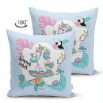 - Suet-K-4726-1 - Realhomes Realhomes Çift Taraflı Özel Tasarımlı Dijital Baskılı Çocuk Odası Süet Yastık Kırlent Kılıfı Realhomes