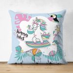 - Suet-K-4726 - Realhomes Realhomes Çift Taraflı Özel Tasarımlı Dijital Baskılı Çocuk Odası Süet Yastık Kırlent Kılıfı Realhomes