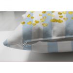 - Suet-K-4824-2 - Realhomes Çift Taraflı Mavi Zeminde Save The Date Motifli Çocuk Odası Süet Yastık Kırlent Kılıfı Realhomes