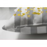 - Suet-K-4825-2 - Realhomes Çift Taraflı Gri Zeminde Save The Date Motifli Çocuk Odası Süet Yastık Kırlent Kılıfı Realhomes