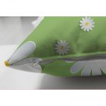 - Suet-K-4840-2 - Realhomes Realhomes Çift Taraflı Papatya Desenli Dijital Baskılı Modern Süet Yastık Kılıfı Realhomes