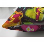 - Suet-K-4896-2 - Realhomes  Realhomes Çift Taraflı Renkli Sayılar Dijital Baskılı Modern Süet Kırlent Kılıfı Realhomes