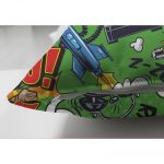 Realhomes Çift Taraflı Dijital Baskılı Modern Süet Kırlent Kılıfı Realhomes