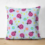 - Suet-K-4957 - Realhomes Realhomes Çift Taraflı Dijital Baskılı Modern Süet Kırlent Kılıfı Realhomes