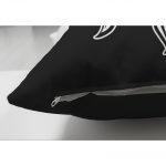 - Suet-K-5001-2 - Realhomes Güneş Ay Yıldızlı Çift Taraflı Dekoratif Süet Kırlent Kılıfı Realhomes