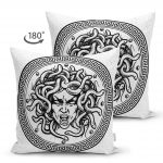 - Suet-K-5010-1 - Realhomes Realhomes Eski Medusa Çift Taraflı Özel Tasarım Süet Kırlent Kılıfı Realhomes