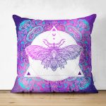 - Suet-K-5015 - Realhomes Realhomes Çift Taraflı Dijital Baskılı Özel Tasarım Dekoratif Modern Süet Kırlent Kılıfı Realhomes