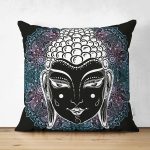 - Suet-K-5021 - Realhomes Realhomes Çift Taraflı Dijital Baskılı Özel Tasarım Dekoratif Modern Süet Kırlent Kılıfı Realhomes