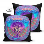 - Suet-K-5023-1 - Realhomes Realhomes Çift Taraflı Dijital Baskılı Özel Tasarım Dekoratif Modern Süet Kırlent Kılıfı Realhomes