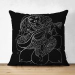 - Suet-K-5027 - Realhomes Realhomes Çift Taraflı Dijital Baskılı Özel Tasarım Dekoratif Modern Süet Kırlent Kılıfı Realhomes