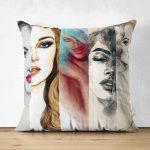 - Suet-K-5074ilk - Realhomes Fashion Womens Çift Taraflı Dijital Baskılı Süet Kırlent Kılıfı Realhomes