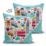 - Suet-K-51-1 - Realhomes Realhomes Çift Taraflı Dijital Baskılı Dekoratif Süet Yastık Kırlent Kılıfı Realhomes