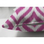 - Suet-K-5116mor-2 - Realhomes  Özel Tasarım Mor İkat Desenli Çift Taraflı Dijital Baskılı Süet Yastık Kırlent Kılıfı Realhomes