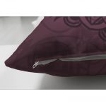 - Suet-K-5125-2 - Realhomes Eski Lavanta Renkli Mandala Motifli Modern Çift Taraflı Süet Kırlent Kılıfı Realhomes