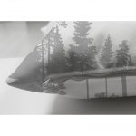 - Suet-K-5232gri-2 - Realhomes Realhomes Beyaz Zeminde Gri Ağaç Tasarımlı Çift Taraflı Dekoratif Süet Kırlent Kılıfı Realhomes