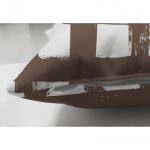 - Suet-K-5236kahve-2 - Realhomes  Kahve Zeminde Geometrik Kare Motifli Çift Taraflı Dekoratif Süet Yastık Kılıfı Realhomes